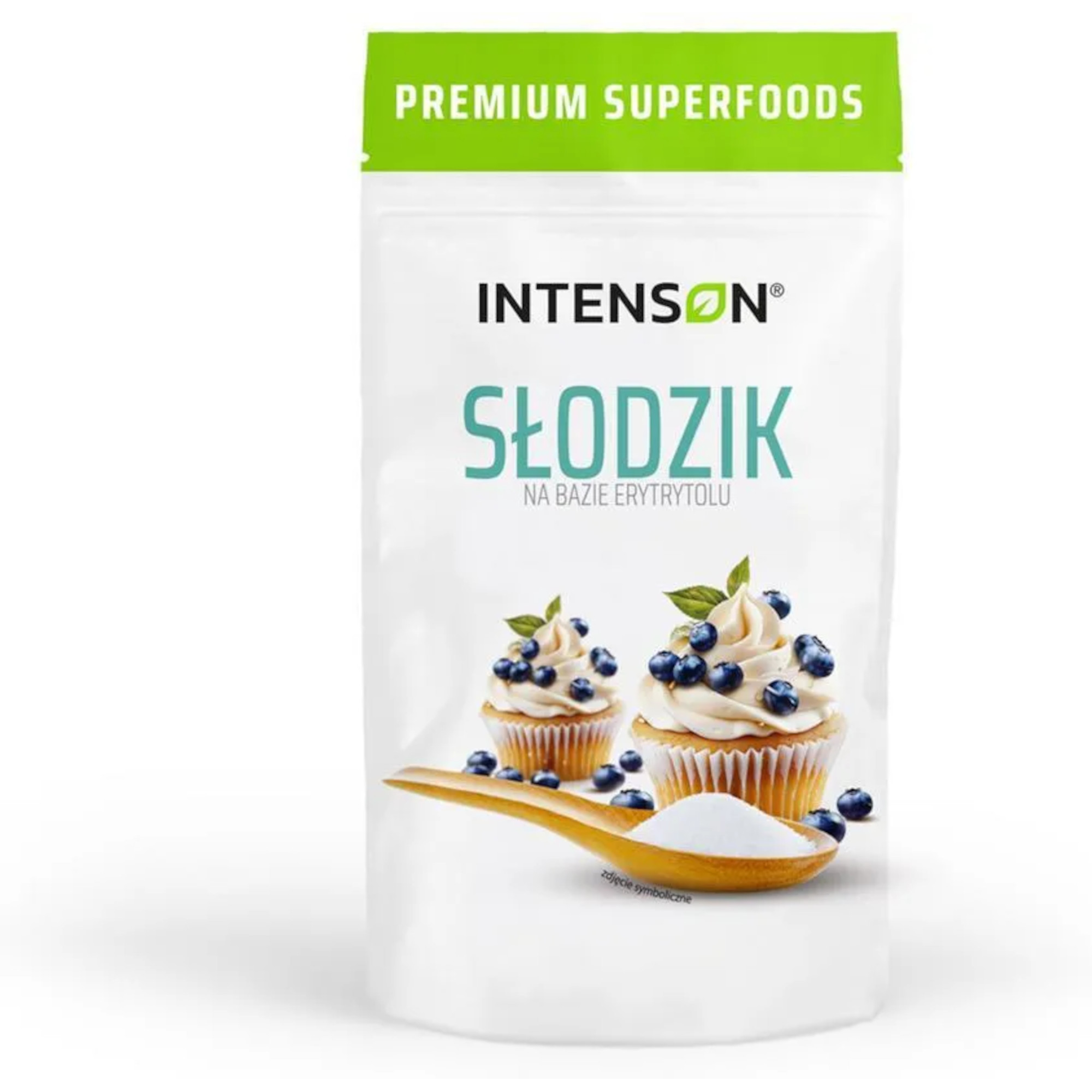 Intenson, Słodzik na bazie erytrytolu, 250 g zdjęcie