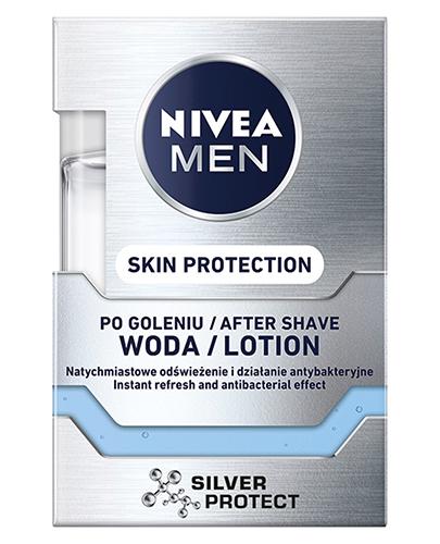 Nivea Men Skin Protection woda po goleniu Silver Protect 100 ml zdjęcie
