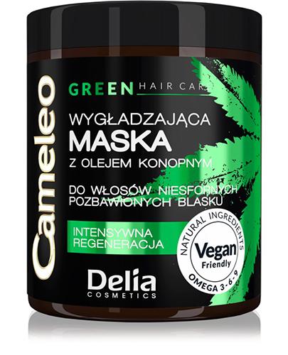 Cameleo Green Wygładzająca maska z olejem konopnym - 250 ml - cena, opinie, właściwości  zdjęcie