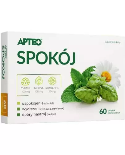 Apteo Spokój 60 tabletek zdjęcie