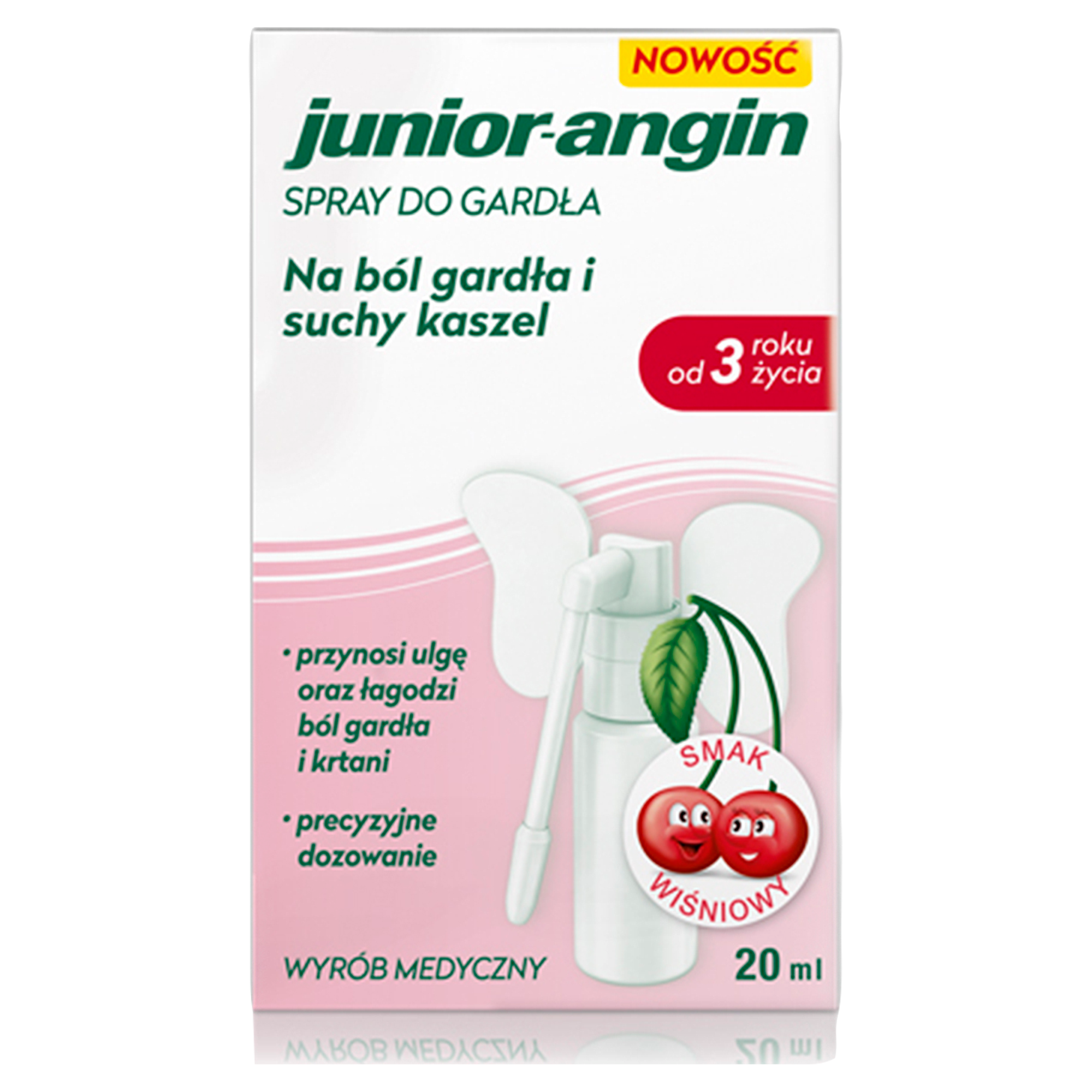 Junior-angin spray do gardła, 20 ml zdjęcie