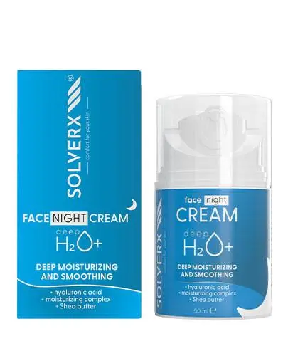 Solverx DeepH2O+ krem do twarzy na noc, 50 ml zdjęcie