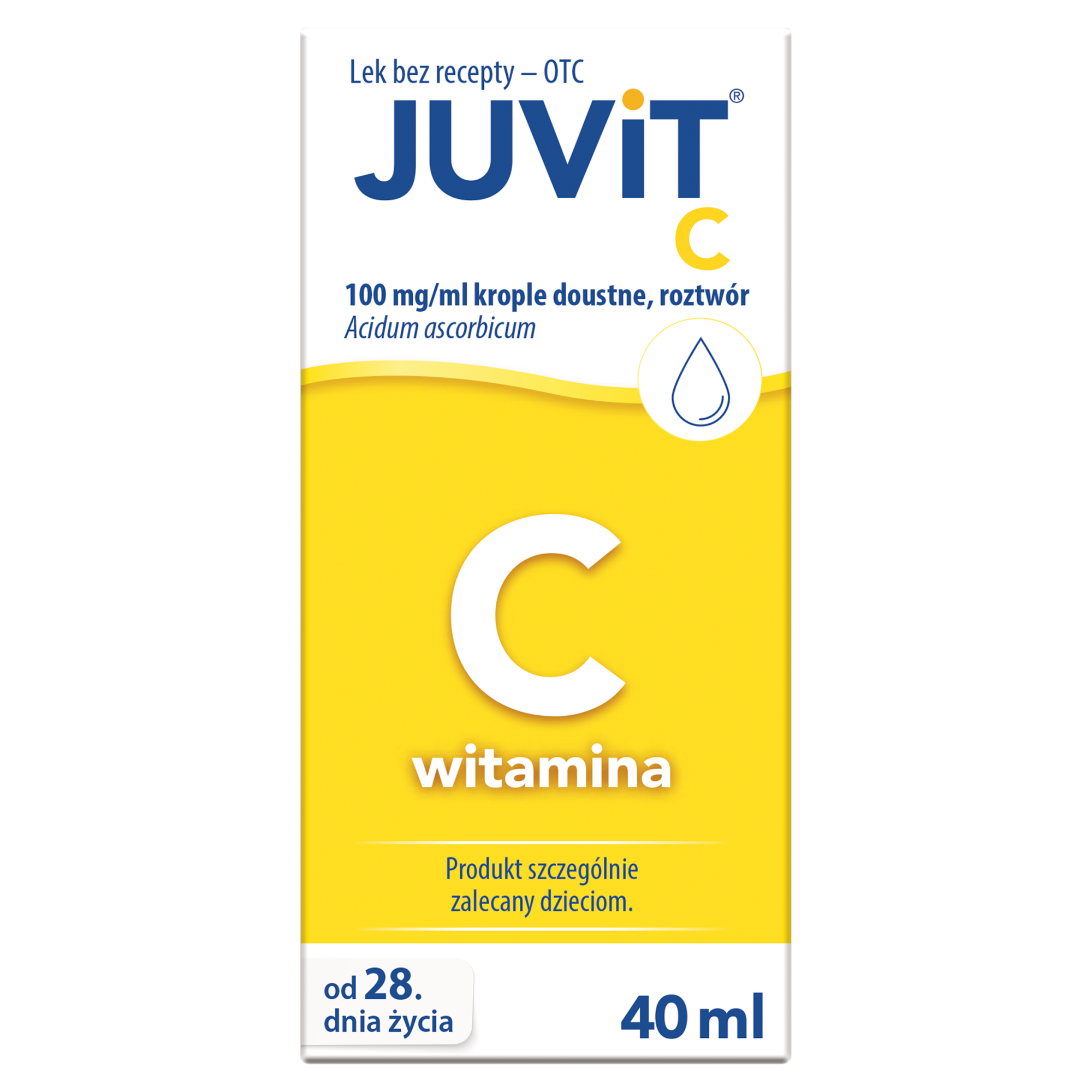 Juvit C, 100 mg/ml, krople doustne, 40 ml zdjęcie
