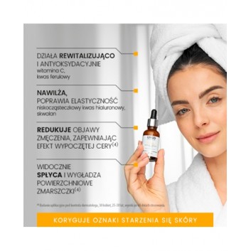 Urgo Dermoestetic C-Vitalize serum rewitalizująco-rozświetlające 21% C-Hyal 30 ml