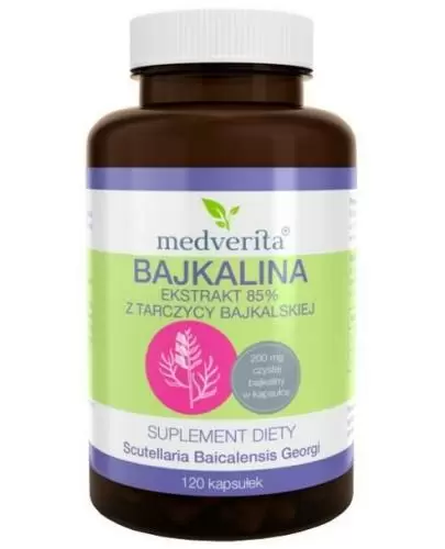 Medverita bajkalina 120 kapsułek zdjęcie