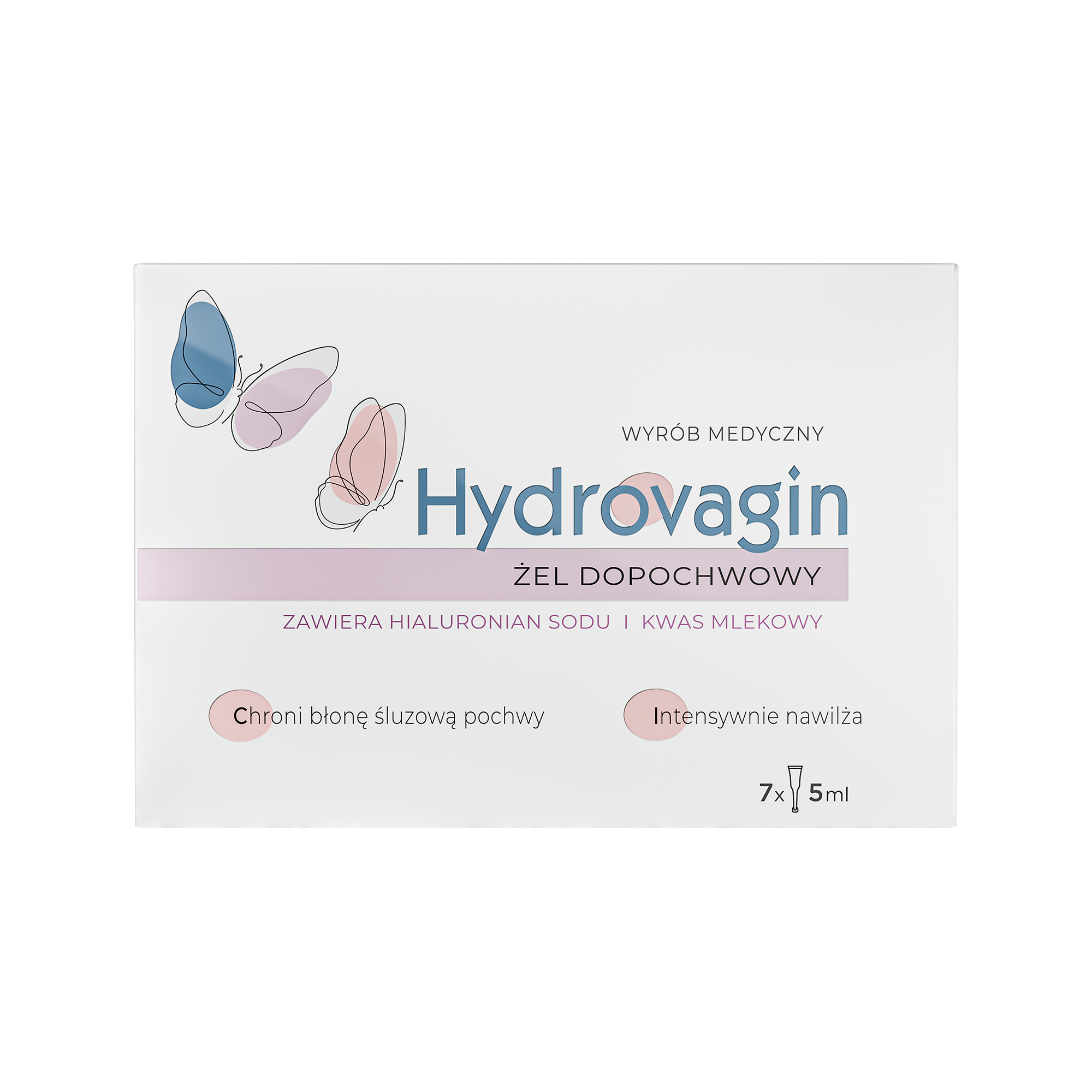 Hydrovagin Żel dopochwowy, 7 x 5 ml
