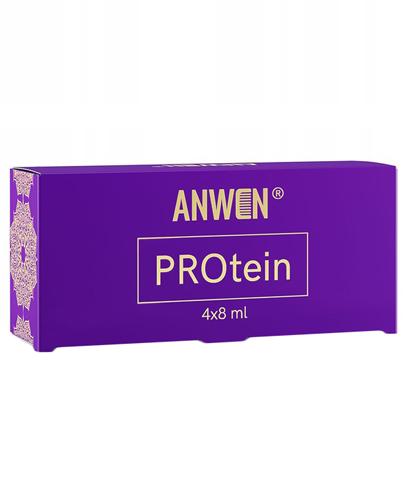Anwen Protein Intensywna kuracja proteinowa do włosów w wygodnych ampułkach - 4 x 8 ml zdjęcie