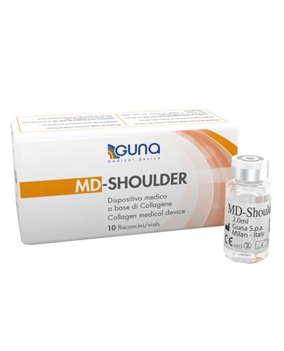 Md-Shoulder Wyrób medyczny na bazie kolagenu - 10 fiolek x 2 ml - cena, opinie, właściwości zdjęcie