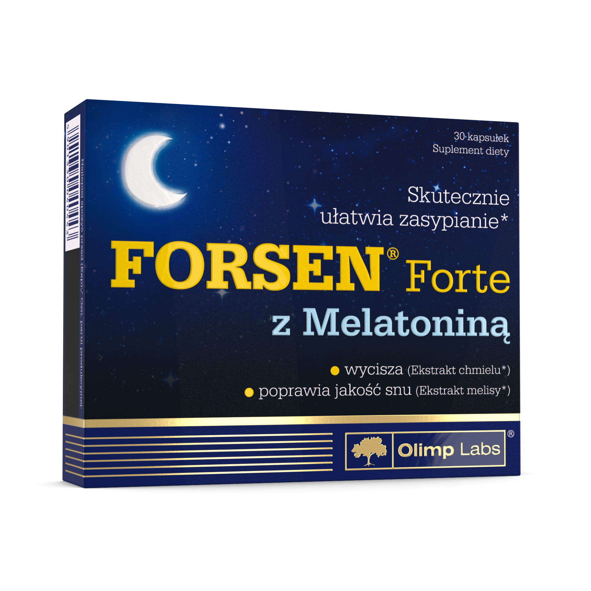 OLIMP FORSEN FORTE Z melatoniną, kapsułki, 30 sztuk zdjęcie