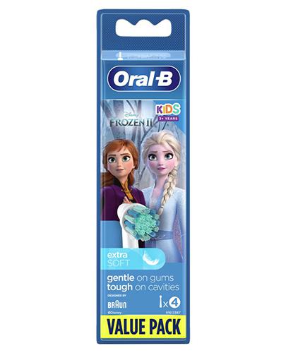 Oral-B Kids Frozen Extra Soft Końcówki do szczoteczki elektrycznej, 4 szt. cena, opinie, właściwości zdjęcie