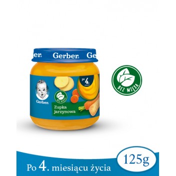 Nestlé Gerber Zupka jarzynowa po 4 miesiącu 125 g