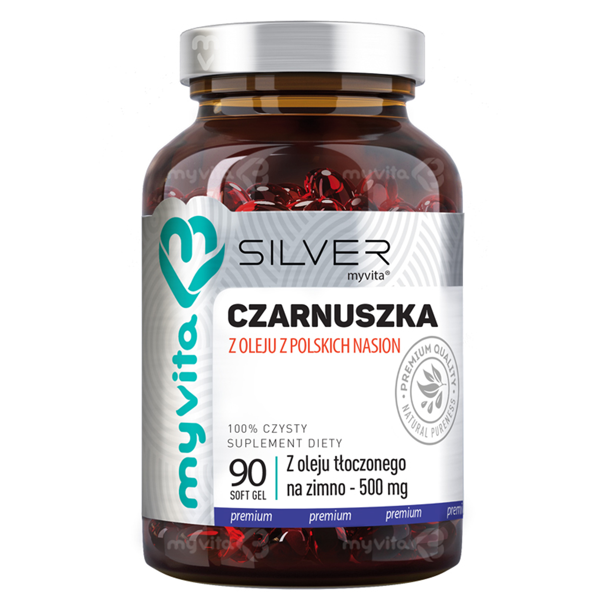 MyVita Silver Czarnuszka - 90 kaps. zdjęcie