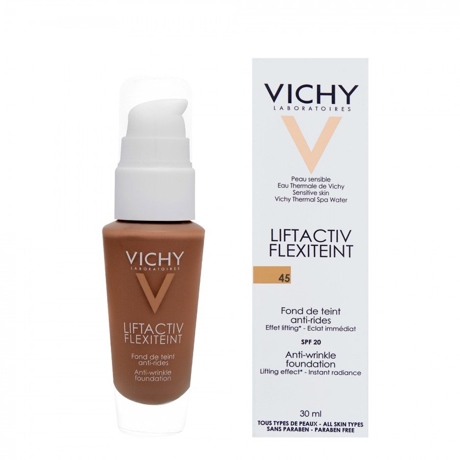 VICHY LIFTACTIV FLEXITEINT Podkład wygładzający zmarszczki 45 gold, 30 ml