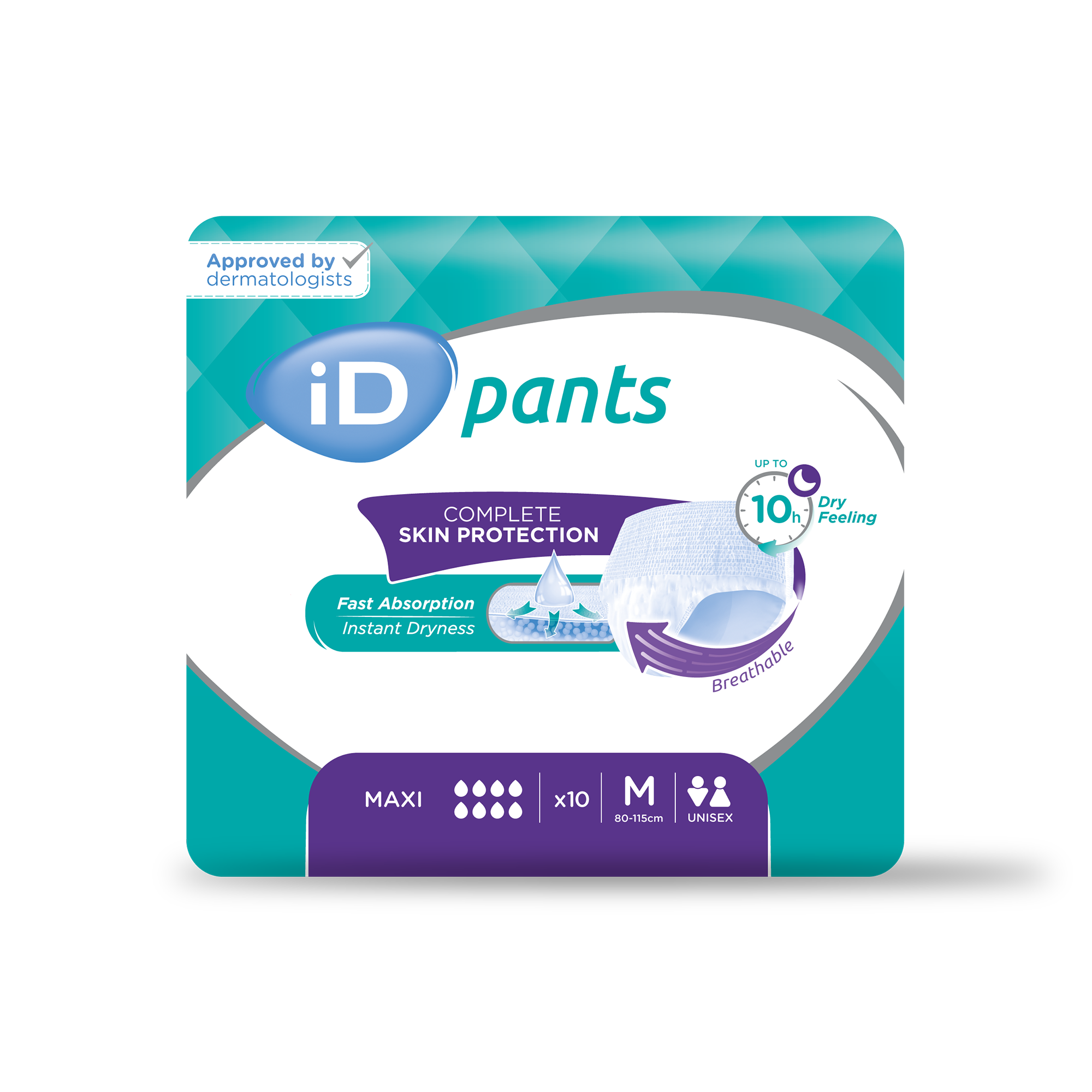 Majtki chłonne iD Pants Maxi M, 10 sztuk zdjęcie