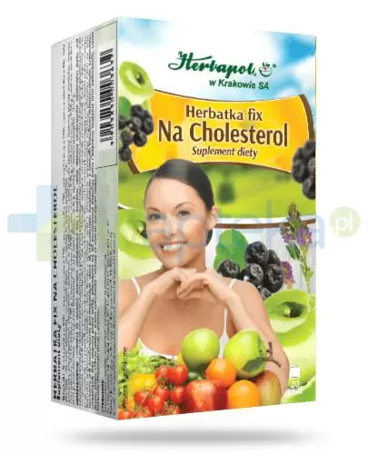 Herbapol Herbatka fix Na cholesterol 20 saszetek zdjęcie