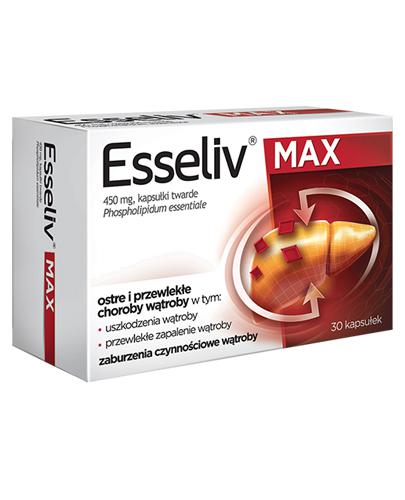 Esseliv Max, 450 mg, kapsułki twarde, 30 sztuk zdjęcie