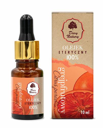 Dary Natury Olejek eteryczny grejpfrutowy 100 %, 10 ml, cena, opinie, stosowanie zdjęcie