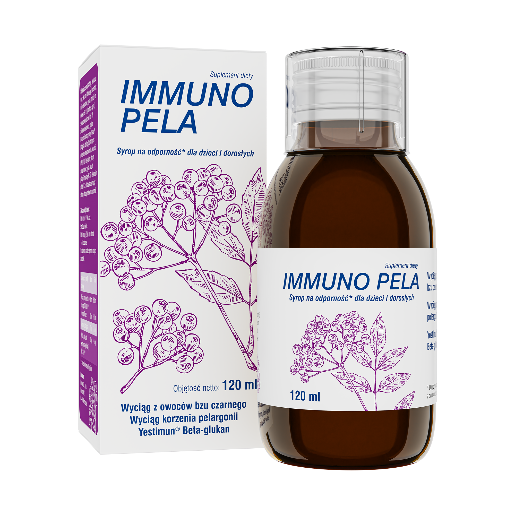 Immuno Pela Syrop na odporność, 120 ml