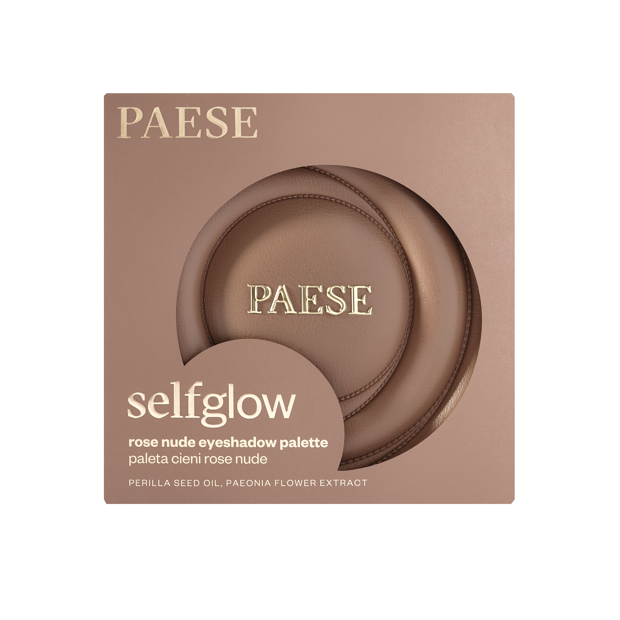 Paese Selfglow Paleta cieni Rose Nude, 12 g