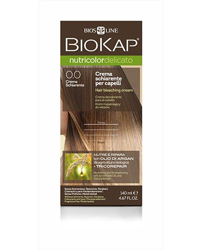 BioKap Nutricolor Delicato Krem rozjaśniający do włosów - 140 ml zdjęcie