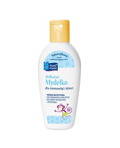 SKARB MATKI Mini delikatne mydełko - 80 ml Dla niemowląt od pierwszego miesiąca życia - cena, opinie, właściwości  zdjęcie