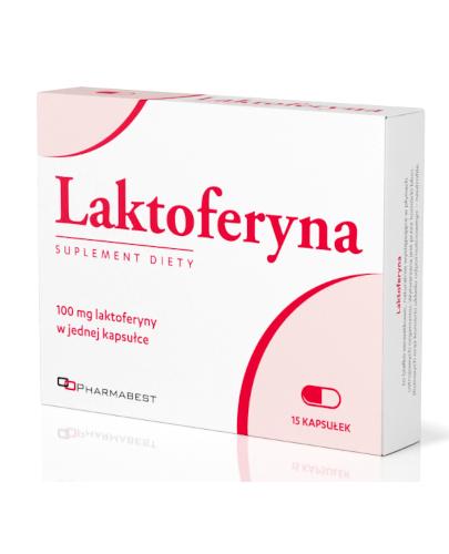 Laktoferyna 15 kapsułek zdjęcie