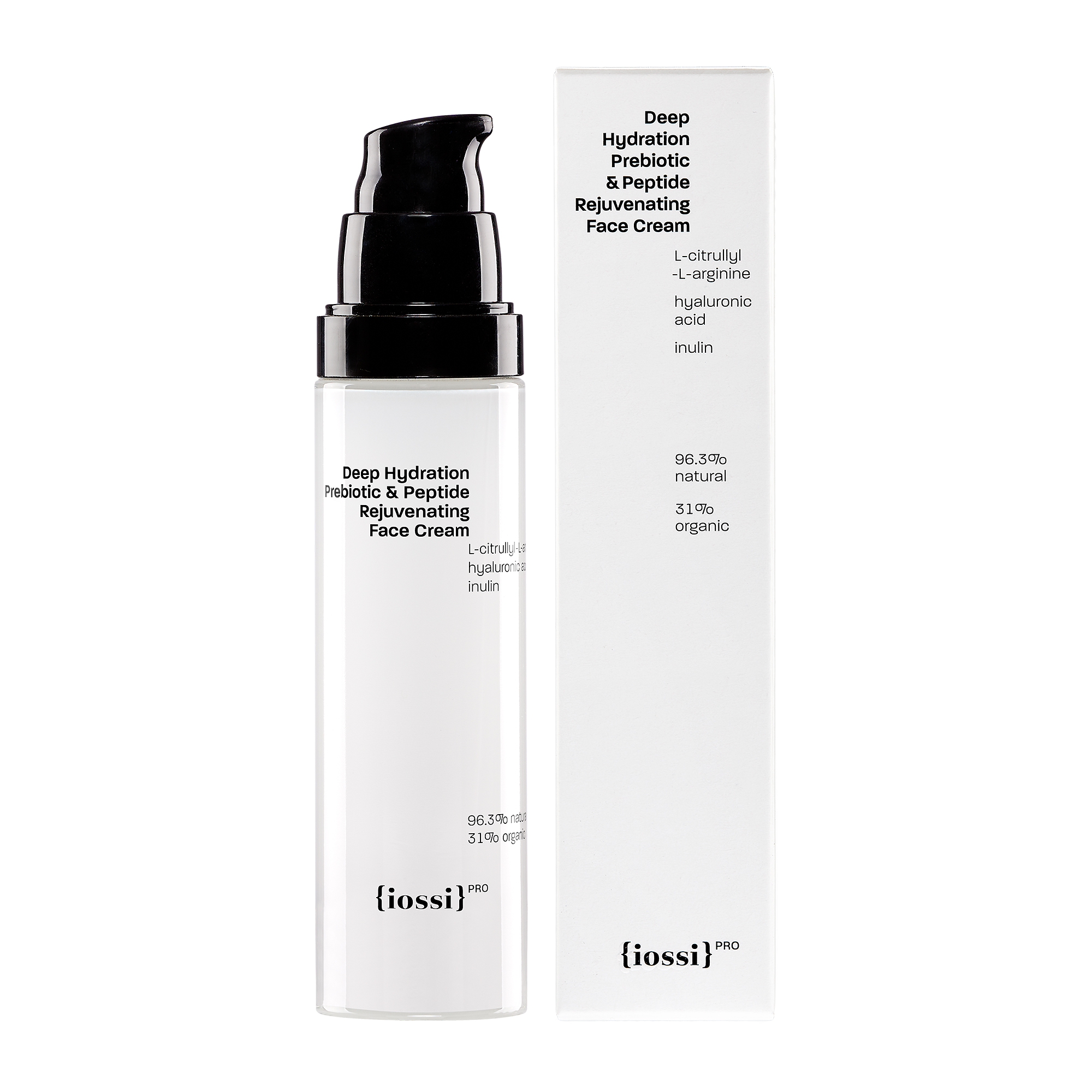 IOSSI Deep Hydration Prebiotic & Peptide Rejuvenating Face Cream, 50 ml
