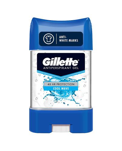 Gillette Antiperspirant Gel Cool Wave Antyperspirant w żelu dla mężczyzn, 70 ml, cena, opinie, właściwości zdjęcie