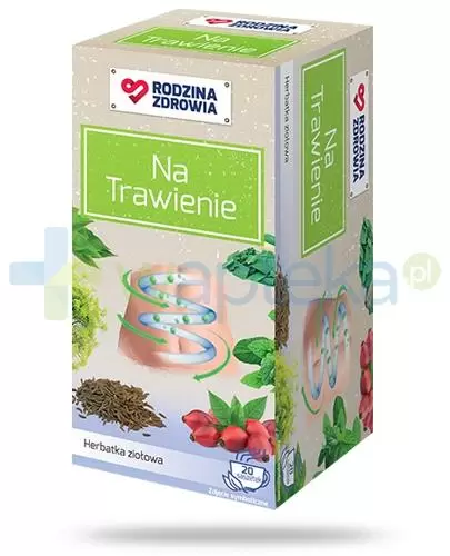 Rodzina Zdrowia Na Trawienie herbatka ziołowa 20 saszetek zdjęcie