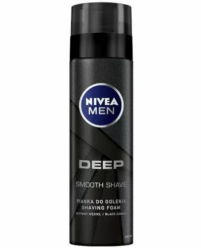 Nivea Men Deep pianka do golenia 200 ml zdjęcie