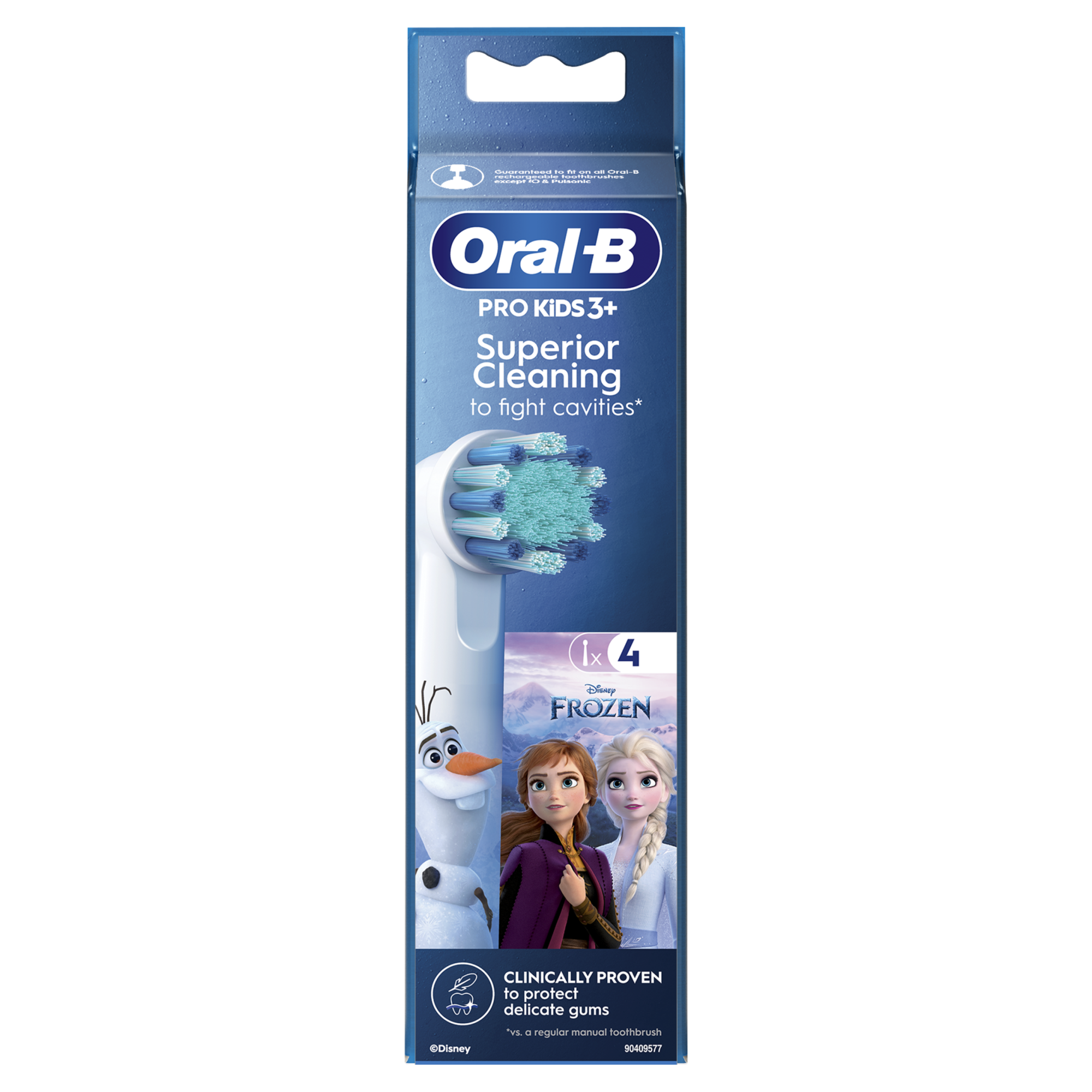 Oral-B Kids Frozen Extra Soft Końcówki do szczoteczki elektrycznej, 4 szt. cena, opinie, właściwości zdjęcie