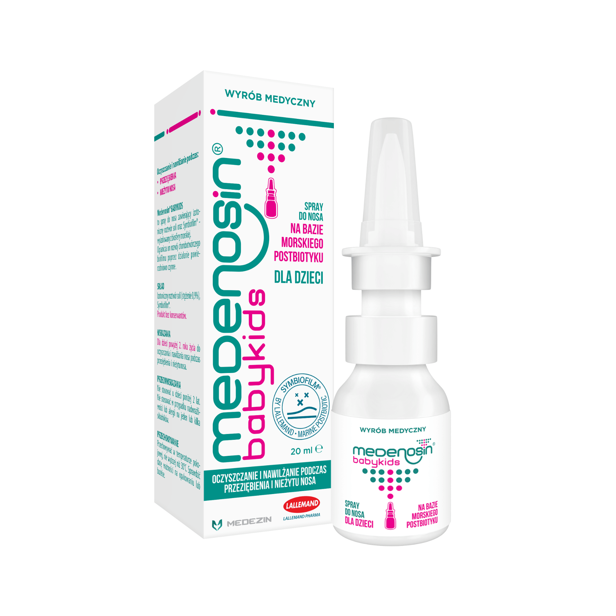Medenosin Baby Kids spray do nosa 20 ml zdjęcie