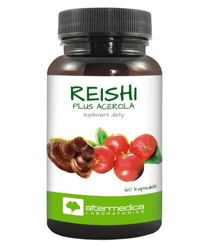 Alter Medica Reishi Plus Acerola - 60 kaps. - cena, opinie, właściwości  zdjęcie