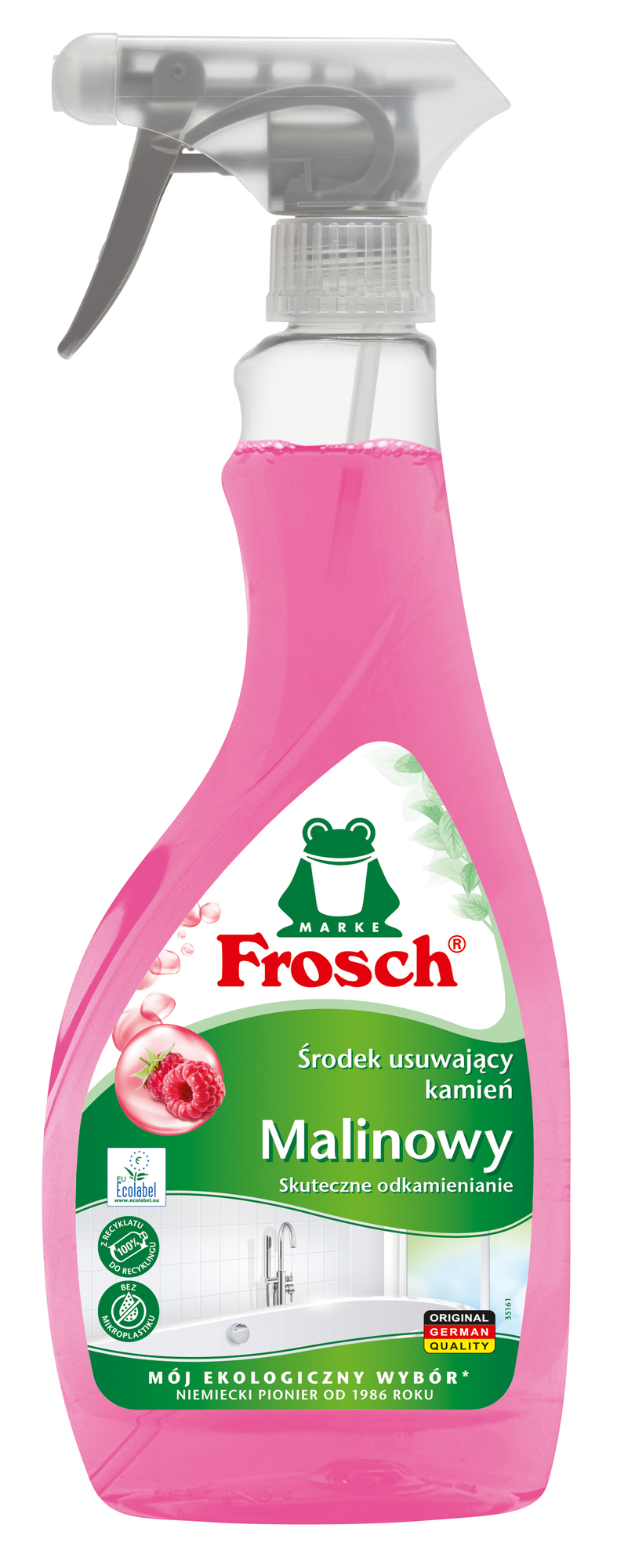 Frosch Malinowy środek usuwający kamień, 500 ml zdjęcie