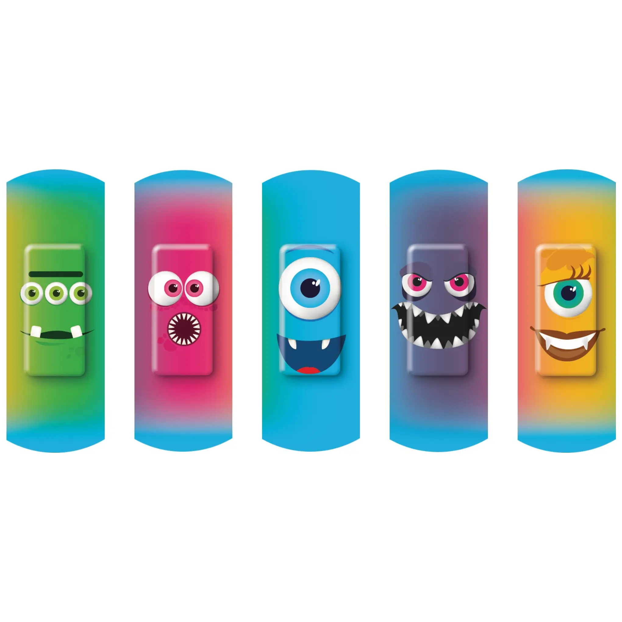 Viscoplast plastry monsters 20 sztuk