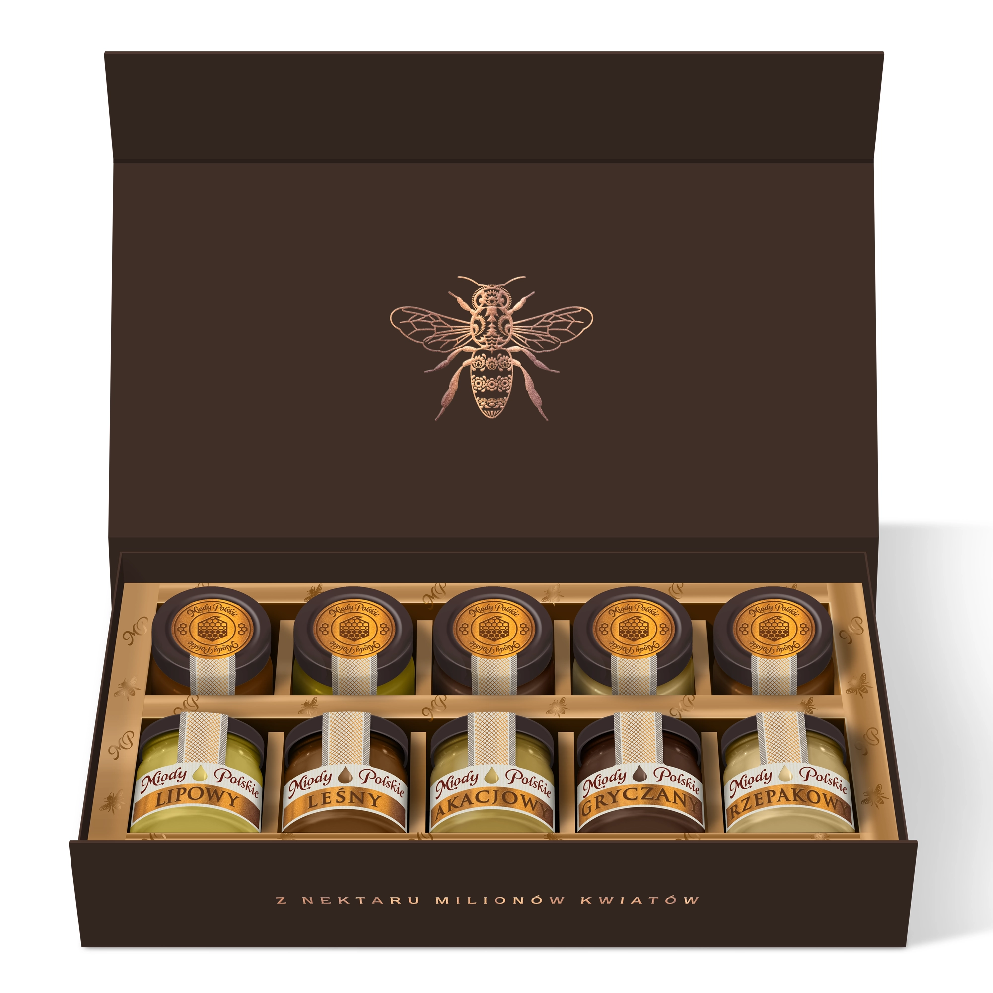 Miody Polskie, Premium Brown, 10x40 g zdjęcie