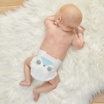 Kit and Kin, Biodegradowalne Pieluszki Jednorazowe 1 Mini 2-5 kg, 38 sztuk