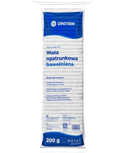 Opatrim Wata opatrunkowa bawełniana, 200 g zdjęcie