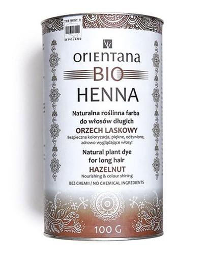 Orientana Bio Henna Orzech laskowy - 100 g - cena, opinie, właściwości  zdjęcie