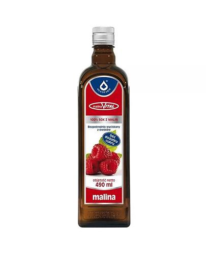 MALINAVITAL Sok z malin - 490 ml zdjęcie