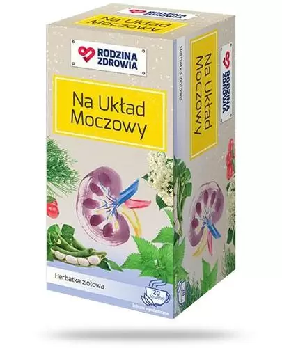 Rodzina Zdrowia Herbatka Na Układ Moczowy 20 saszetek zdjęcie