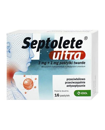Septolete Ultra 16 pastylek zdjęcie