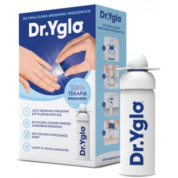 DR.YGLO Krioterapia do usuwania brodawek wirusowych kurzajek, 50 ml