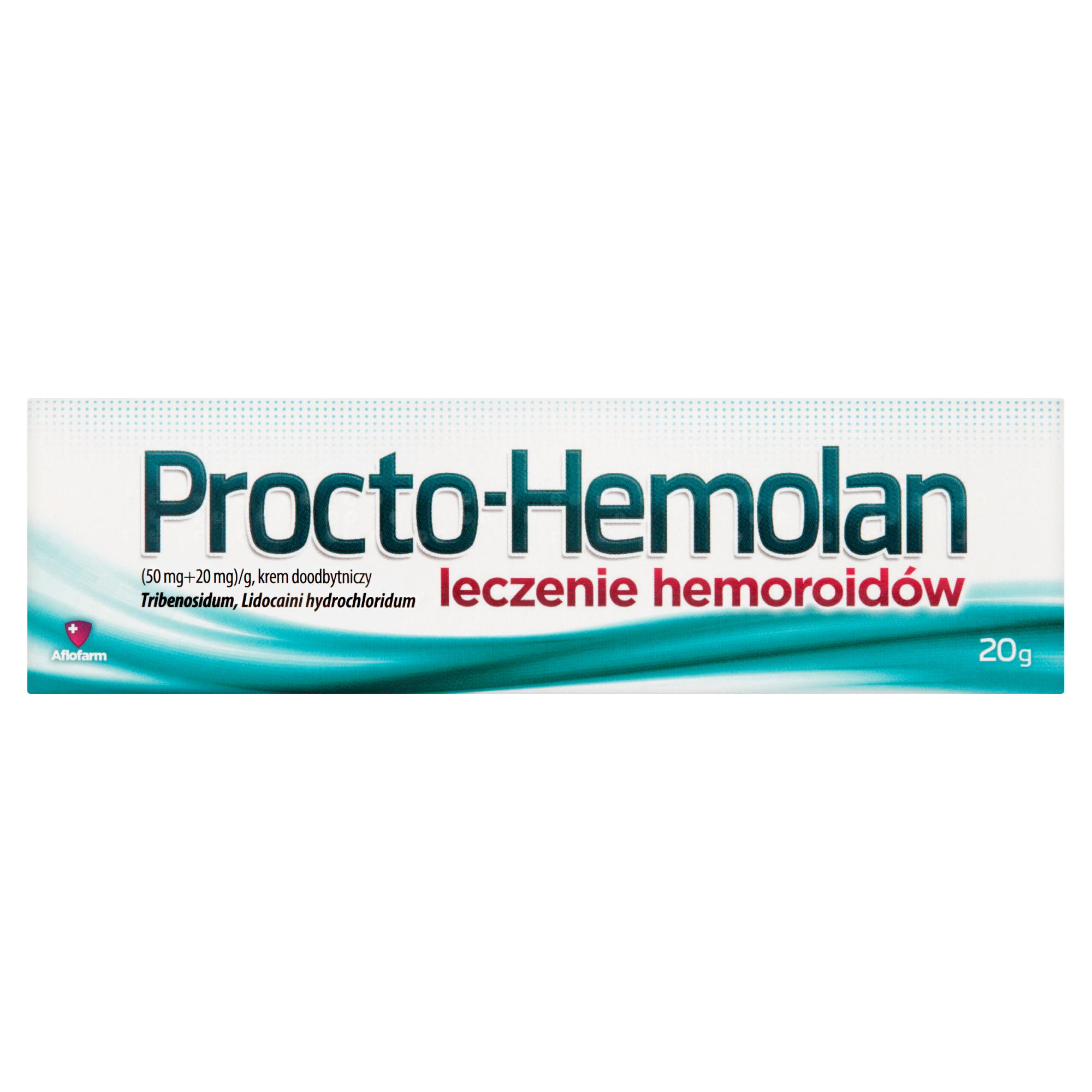 Procto-Hemolan, (50 mg+20 mg)/g, krem doodbytniczy, 20 g zdjęcie