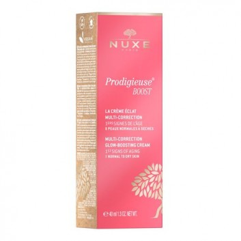 NUXE Prodigieuse® BOOST Rozświetlający krem do twarzy, skóra sucha, 40 ml