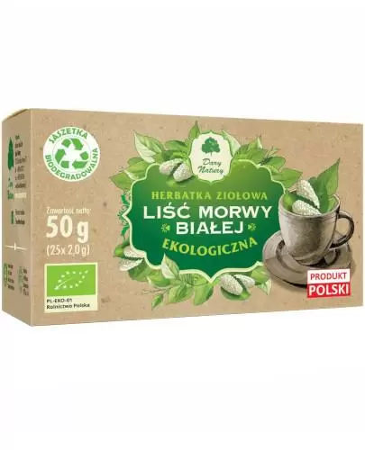 Dary Natury herbatka Liść morwy białej 25 saszetek zdjęcie