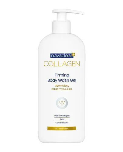 Novaclear Collagen, Żel do mycia ciała ujędrniający, 500 ml zdjęcie
