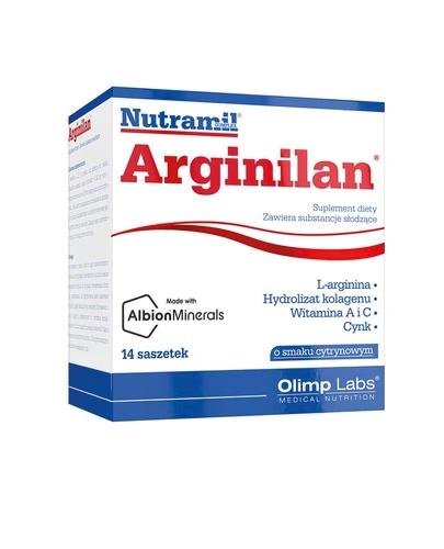 Nutramil Complex Arginilan o smaku cytrynowym 14 saszetek zdjęcie