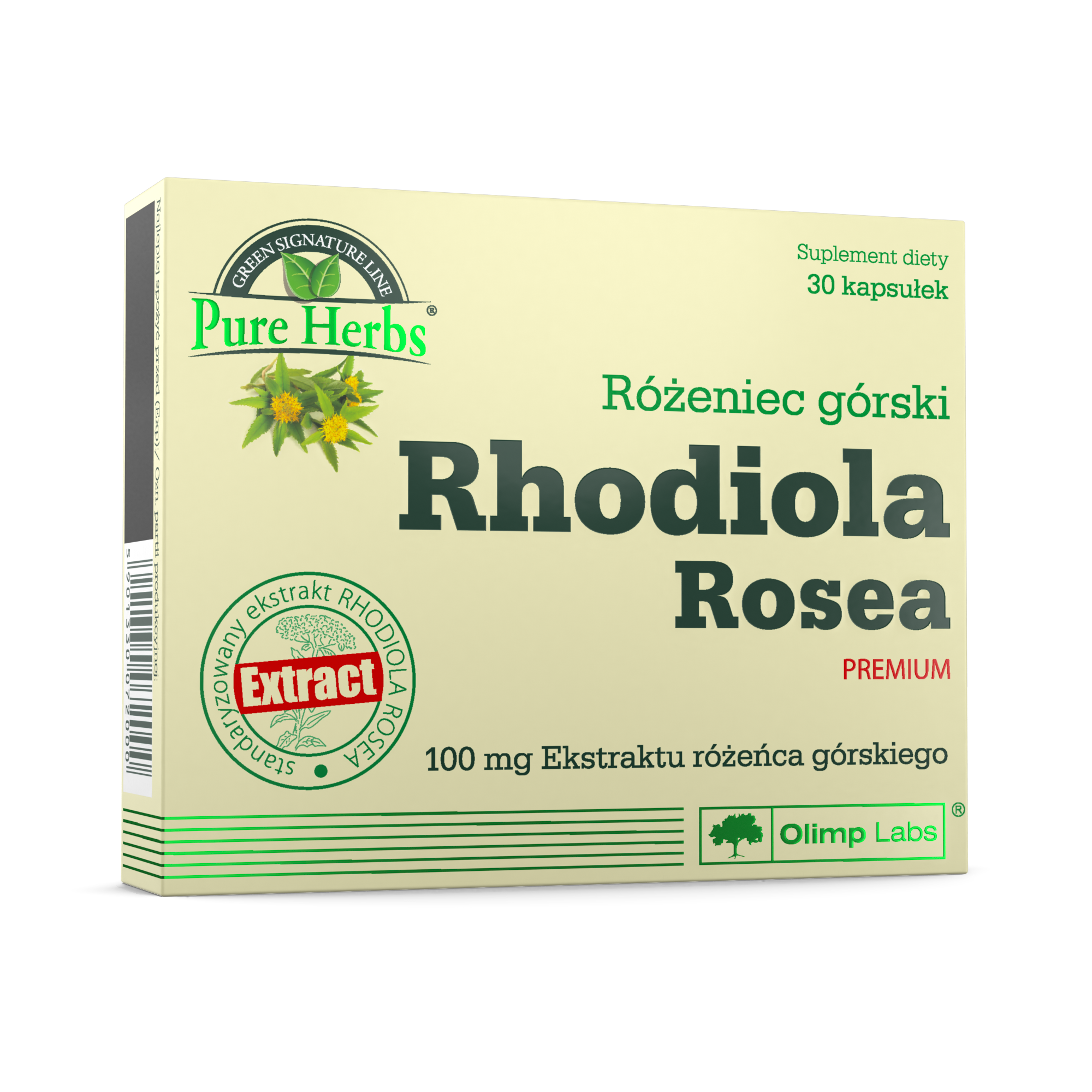 Olimp, Rhodiola Rosea Premium Różeniec górski , kapsułki, 30 sztuk zdjęcie