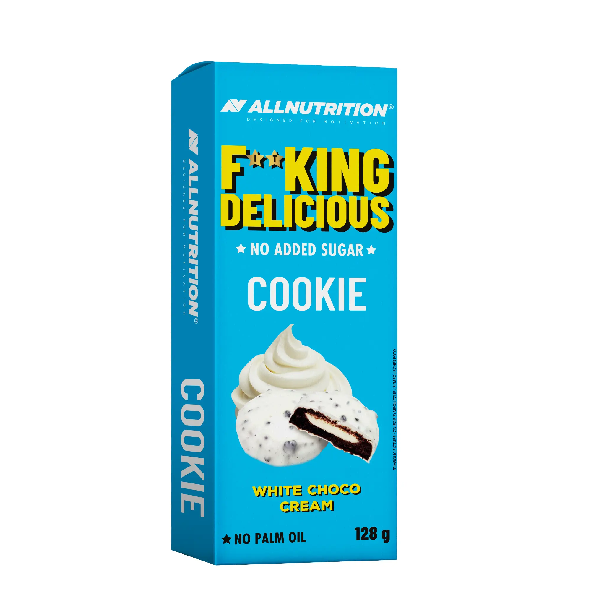Fitking Fitking Delicious Cookie White Choco Cream, 128 g